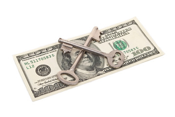 Keys and one hundred dollars
