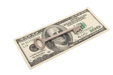Key and one hundred dollars