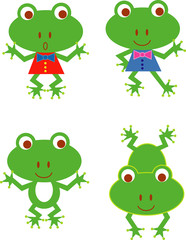 カエル・４種類