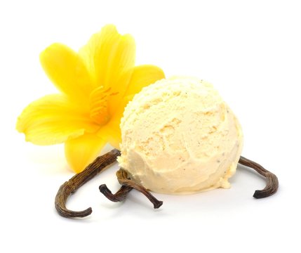 Eiskugel, Vanille