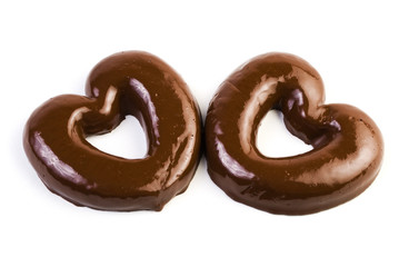 Heart shape gingerbread