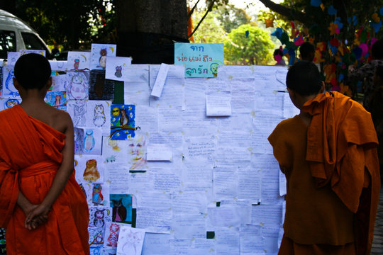 samanen, children of monk,buddhist,Religion