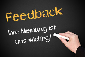 Feedback Ihre Meinung ist uns wichtig