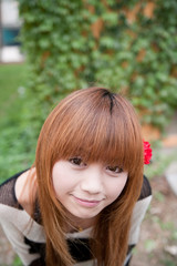 Fototapeta premium Asian girl