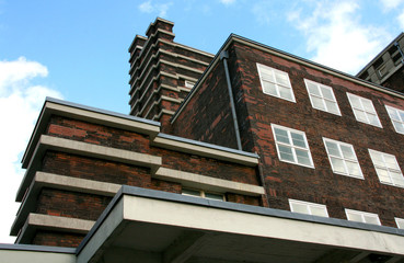 Detail Fassade Lagerhaus von 1921