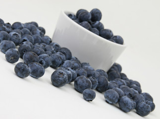 Heidelbeeren in einer Schale