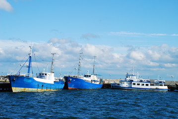 Schiffe im Hafen