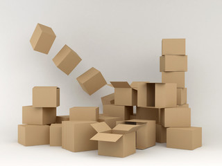 Scatole di cartone