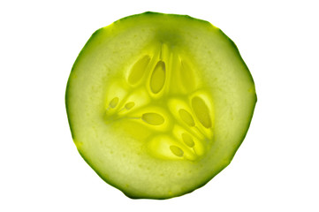 Cucumber sliced