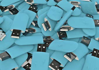 Lots of usb flash drives