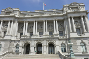 Fototapeta na wymiar Library of Congress, Washington, USA
