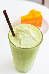 Smoothie green tea