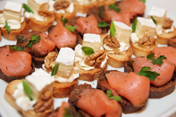 Various snacks