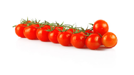 delicious ripe red tomato