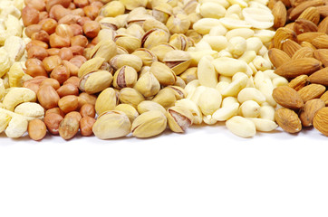 various nuts
