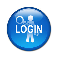 Boton brillante LOGIN