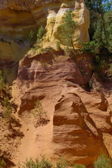 Roussillon, sentier des ocres