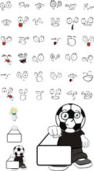 soccer kid cartoon set1