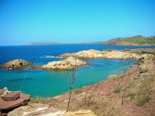 Photo sur Plexiglas Cala Pregonda, île de Minorque, Espagne Cala Pregonda - Minorque