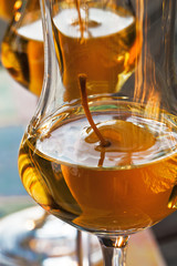 Apfelschnaps mit Miniapfel