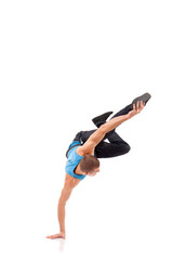 cool break dance style dancer