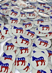 Democrat badges