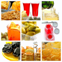 Collage aperitif
