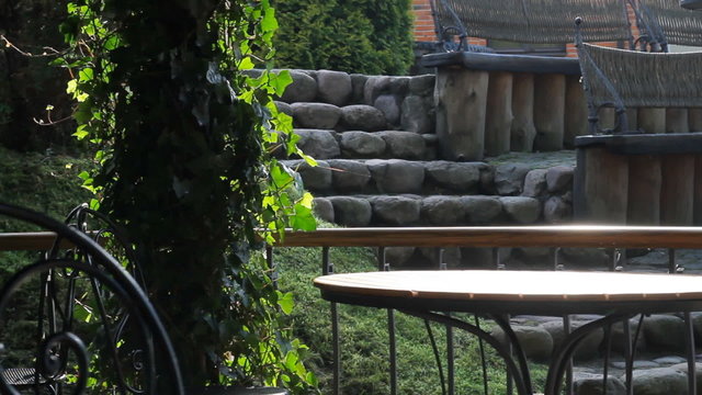 outdoor cafe