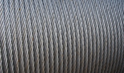 Industrial wire roll background