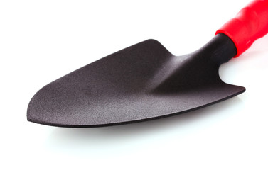 Gardening trowel  on a white background