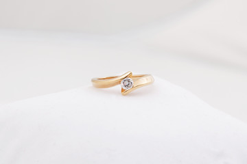 bague or et diamant 5
