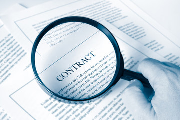 examining a contract
