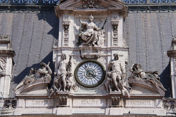 Horloge de l'Hôtel de ville, marie de Paris