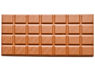 chocolate isolated on white background