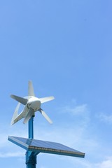 風力発電ソーラーパネル