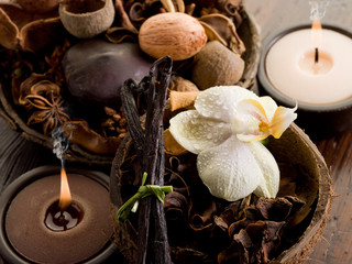 aromatherapy spa concept