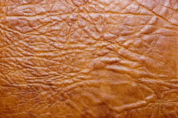 Texture cuir marron