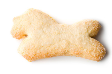 Biscuit isolated on the white background