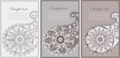 Illustration buisiness card.