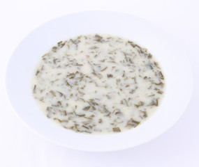 Sorrel soup