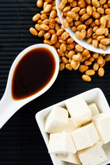 Soybeans with Soy Sauce and Tofu