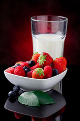 Berries and Milk