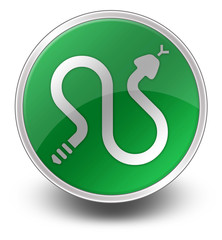 Green Glossy Icon 