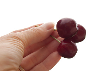 Manger des cerises