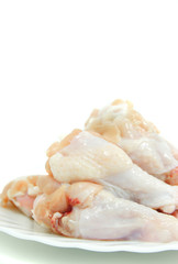 raw chicken drumstick