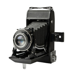 old camera isolated