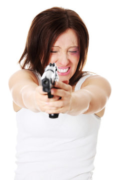 Abused woman revange