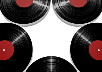 vinyl record star