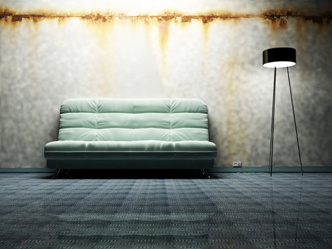 Modern  interior design of living room