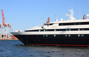 luxurious passenger ship